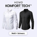Komfort Tech – Herrenhemd mit flexibler Technologie [KAUFE 1, ERHALTE 1 GRATIS]