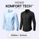 Komfort Tech – Herrenhemd mit flexibler Technologie [KAUFE 1, ERHALTE 1 GRATIS]