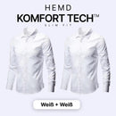 Komfort Tech – Herrenhemd mit flexibler Technologie [KAUFE 1, ERHALTE 1 GRATIS]