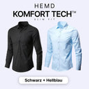 Komfort Tech – Herrenhemd mit flexibler Technologie [KAUFE 1, ERHALTE 1 GRATIS]