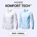 Komfort Tech – Herrenhemd mit flexibler Technologie [KAUFE 1, ERHALTE 1 GRATIS]